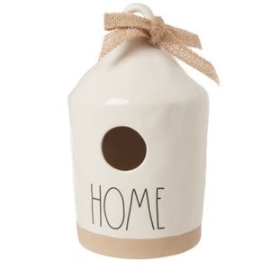 Rae Dunn HOME birdhouse